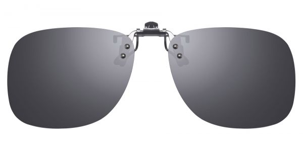 Polarized Flip up Clip ons - Oval eyeglasses