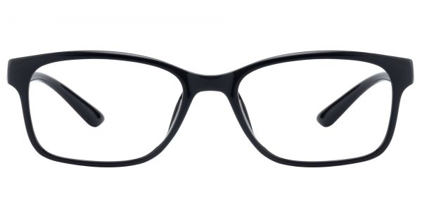 Osmond Rectangle Prescription Glasses - Black