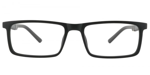 Ronan Rectangle Prescription Glasses - Black
