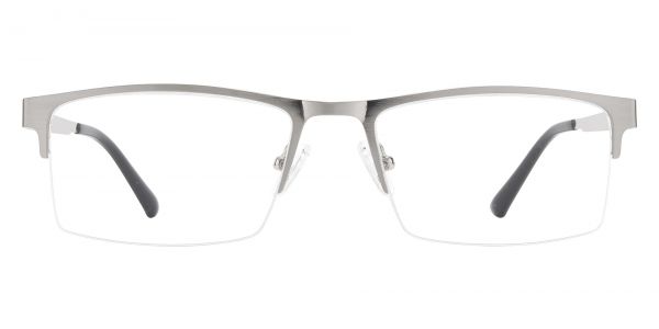 Patrick Rectangle Prescription Glasses - Silver