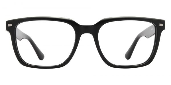 Monte Rectangle Prescription Glasses - Black